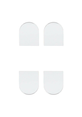 Накладки на скрытую петлю Eclipse 2.0 (хром блестящий) Е30200.20.06 Накладки на скрытую петлю Eclipse 2.0 (хром блестящий) Е30200.20.06