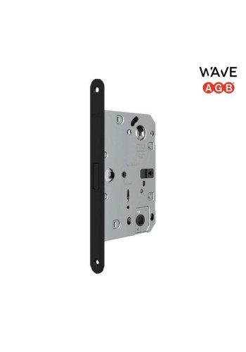 Защёлка магнитная сантехническая AGB MEDIANA POLARIS WAVE WC (черный) В061325093