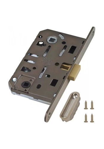 Защёлка магнитная сантехническая AGB MEDIANA POLARIS с ответной планкой (бронза) B061025012+В014020512