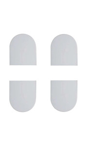 Накладки на скрытую петлю Eclipse 2.2 (матовый хром) E30200.87.34