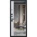 Стальная дверь "Velvet" с зеркалом Стальная дверь "Velvet" с зеркалом