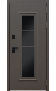 Стальная дверь "Тундра" с окном (терморазрыв 3к)