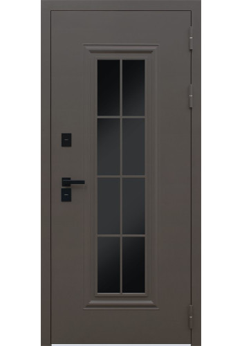 Стальная дверь "Тундра" с окном (терморазрыв 3к)