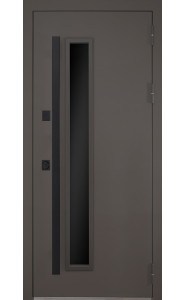 Стальная дверь "Barone" с окном (терморазрыв 3к)