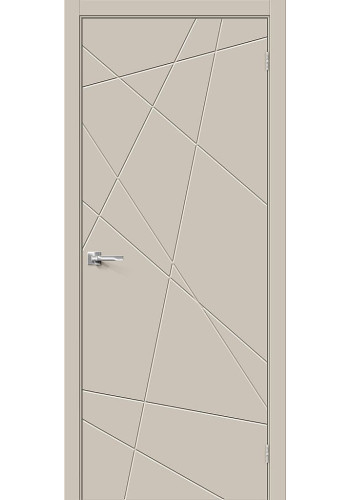 Межкомнатная дверь Граффити-5, цвет Creamy Межкомнатная дверь Граффити-5, цвет Creamy