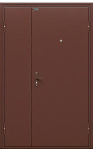 Входная дверь Дуо Слим, цвет Антик Медь/Антик Медь