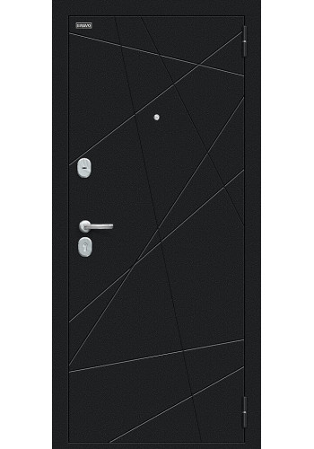 Входная дверь Граффити-5, цвет Букле черное/Slate Art Входная дверь Граффити-5, цвет Букле черное/Slate Art