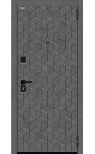 Входная дверь Кьюб (RBE), цвет Slate Art/Snow Art