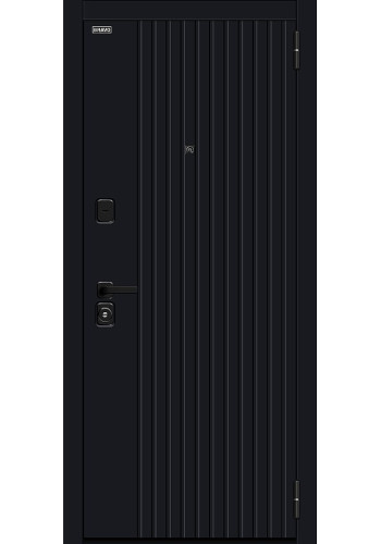 Входная дверь Граффити-32/32, цвет Total Black/Super White Входная дверь Граффити-32/32, цвет Total Black/Super White