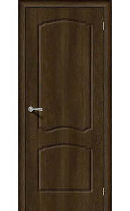 Межкомнатная дверь Альфа-1, цвет Dark Barnwood
