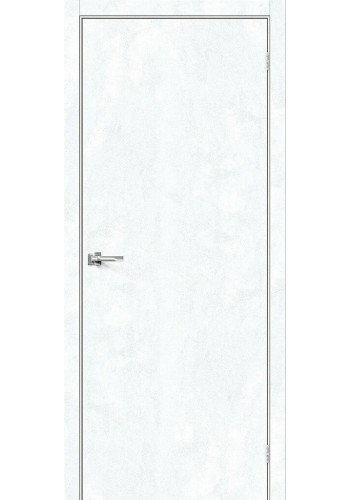 Межкомнатная дверь Браво-0, цвет Snow Art