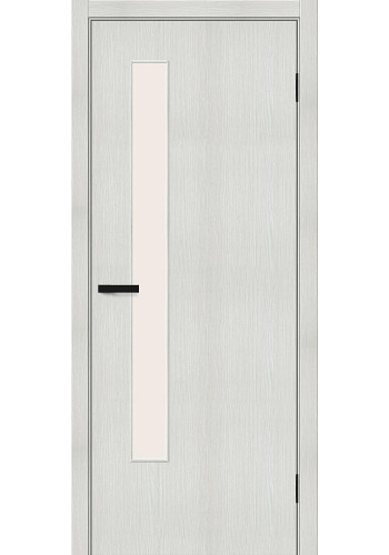 Межкомнатная дверь Браво-9, со стеклом, цвет Bianco Veralinga