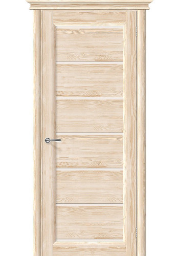 Межкомнатная дверь М2, со стеклом, цвет Без отделки
