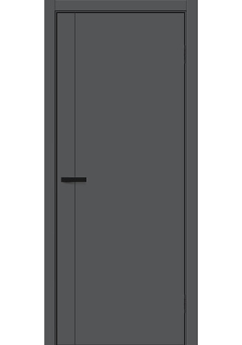 Межкомнатная дверь Браво-0.10 П, цвет Stormy Silk