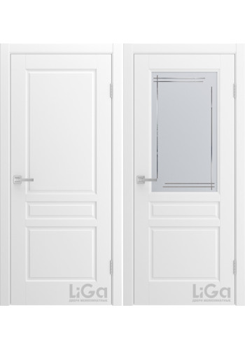 Межкомнатная дверь Belle Эмаль белая