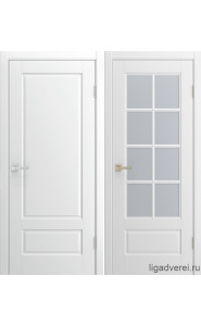 Межкомнатная дверь Amore-2 Эмаль белая