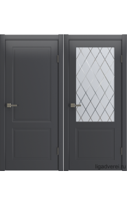 Межкомнатная дверь Verona Эмаль графит по RAL