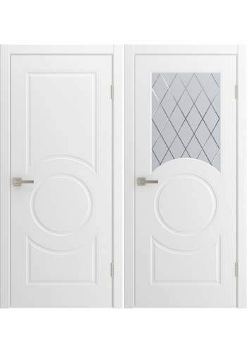 Межкомнатная дверь Donna Эмаль белая