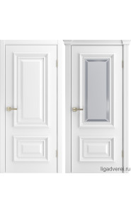 Межкомнатная дверь Diana-2 Эмаль белая