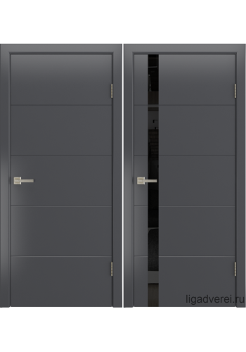 Межкомнатная дверь Barocco Эмаль графит по RAL