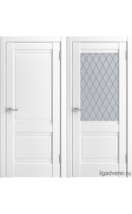 Межкомнатная дверь Laura эмалит белый