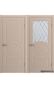 Межкомнатная дверь Olivia эмаль латте по RAL