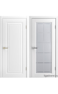 Межкомнатная дверь Largo-1 эмаль белая