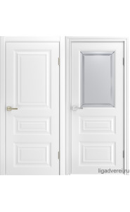 Межкомнатная дверь Largo-3 эмаль белая