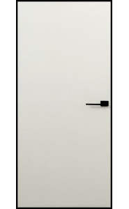 Invisible 4 (внутреннее открывание) Матовый черный