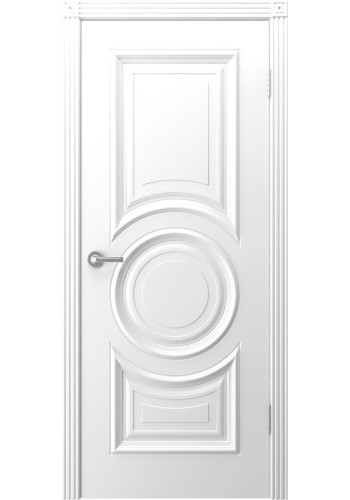 Дверь Богема Белая эмаль ДГ Дверь Богема Белая эмаль ДГ