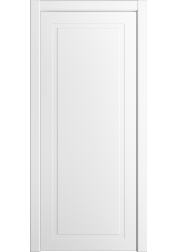 Дверь Бипи 1 Белая эмаль ДГ