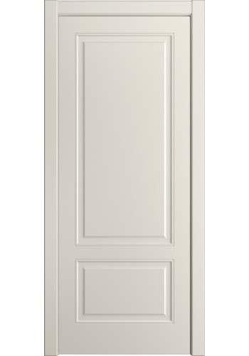 Дверь Бьянка 2 ФР ДГ RAL 9010 молочно-белая