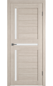 Межкомнатная дверь Atum 16, со стеклом, цвет Cappuccino