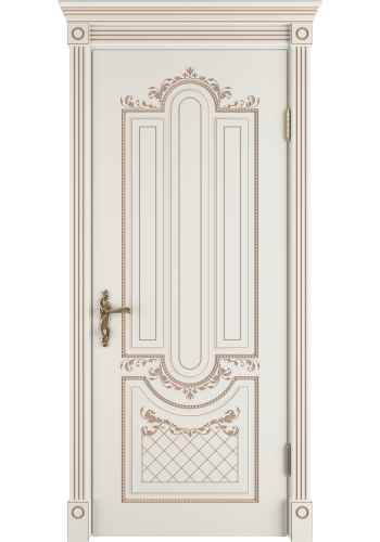 Межкомнатная дверь Alexandria, цвет Ivory PC