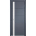 Межкомнатная дверь Trivia, со стеклом, цвет Graphite