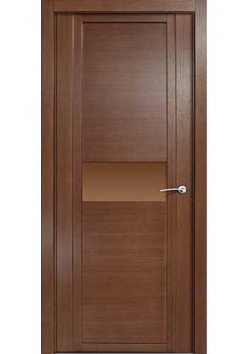 Дверь H-I Дуб палисандр со стеклом
