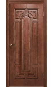 Дверь Арес, Орех натуральный 2 ДГ