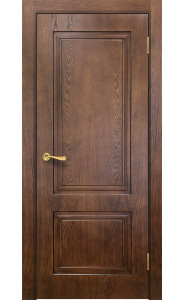 Дверь Сити 5 тон. Орех 2 ДГ