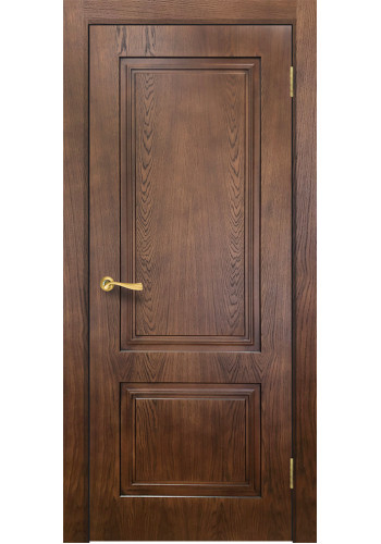 Дверь Сити 5 тон. Орех 2 ДГ