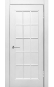 Дверь Британия 1 Белая эмаль ДГ
