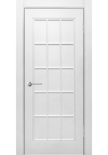 Дверь Британия 1 Белая эмаль ДГ
