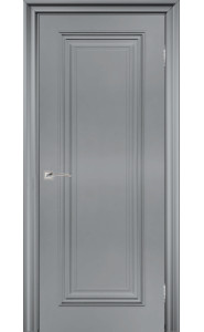 Дверь Венеция 1 Светло-серая эмаль ДГ