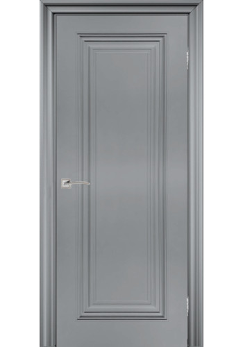 Дверь Венеция 1 Светло-серая эмаль ДГ
