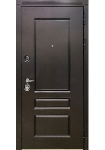 Дверь входная Дива МХ 27  STR Дуб крафтовый - Белый матовый