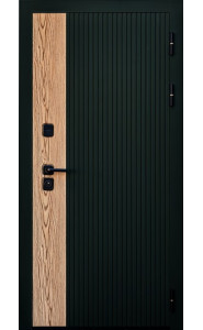 Дверь входная Дива 74  Дуб/Олива софт