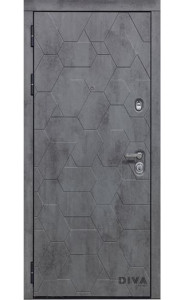 Дверь входная  Дива 51 Бетон темный