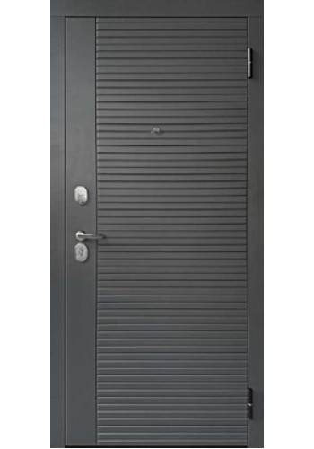 Дверь входная Формен Ф3 Сатин графит-Белый