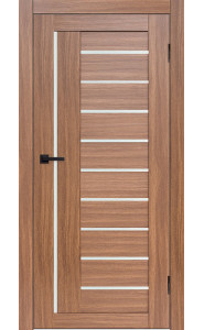 Дверь БЕТА Орех со стеклом