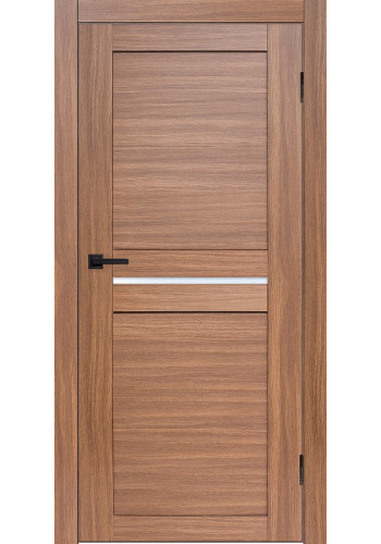 Дверь ОМЕГА Орех со стеклом