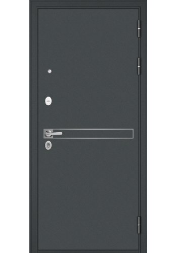 Дверь Мастино TRAST MASS МР Черный муар металлик D-4 КАЛЕ